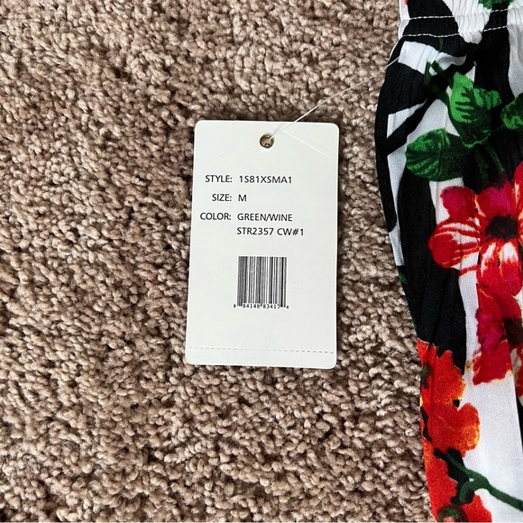 Zac & Rachel Floral Print Midi Skirt | Size Medium | NWT - Picture 4 of 4